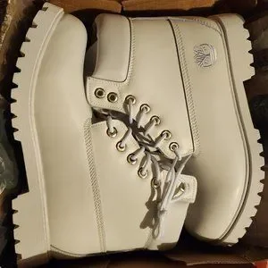 Men\'s Charm White Timberlands Timberland | Shoes | Mens Charm White Timberlands | Poshmark main image 3